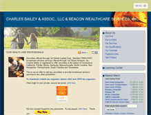 Tablet Screenshot of cbaileycpa.com